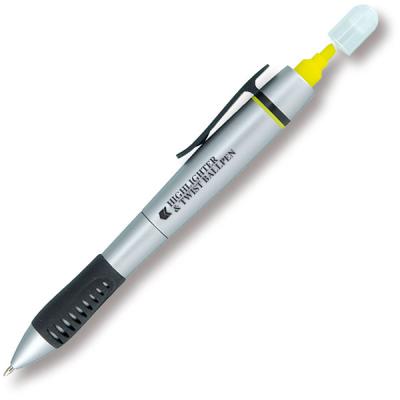 Image of Highlighter And Twist Ballpen