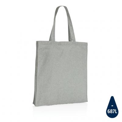 Image of Promotional Impact AWARE™ Recycled cotton tote w/bottom 145g