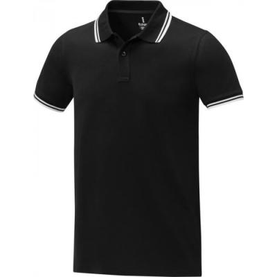 Image of Branded Amarago Short Sleeve Mens Tipping Polo 