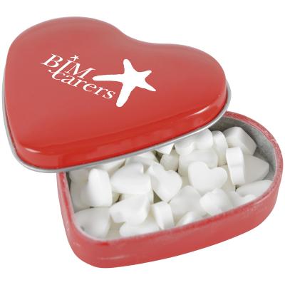 Image of Promotional Heart Mint Tin
