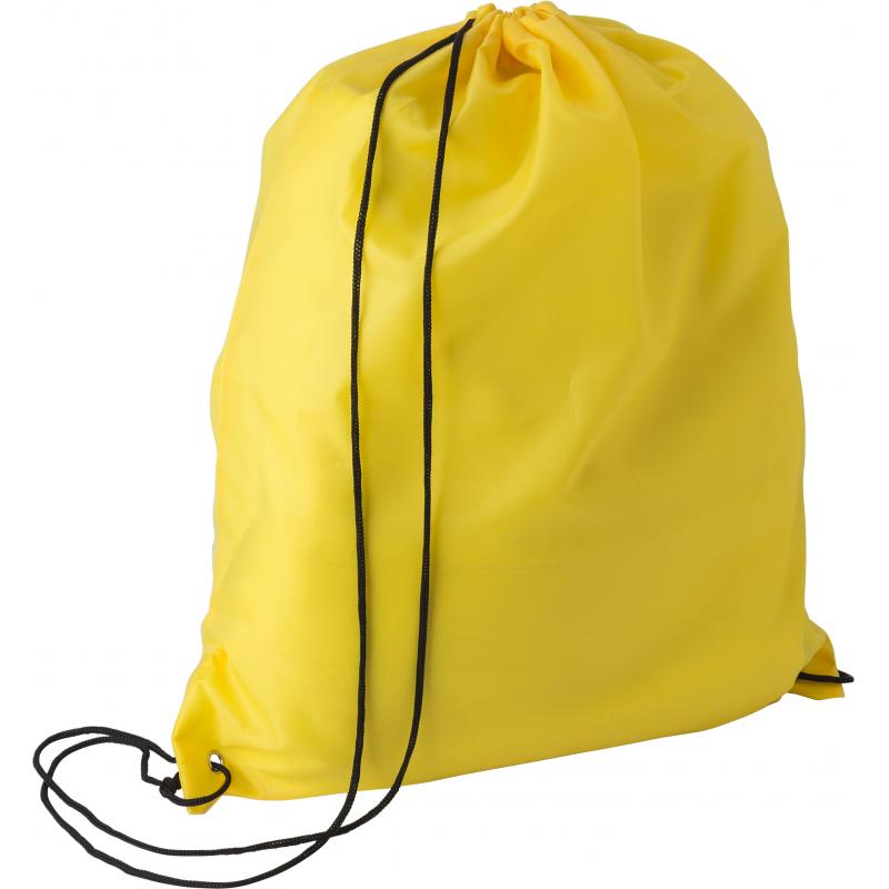Image of Branded RPET polyester (190T) drawstring backpack