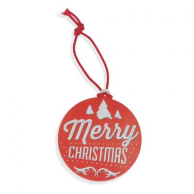 Image of Recycled Circle Christmas Tree Decoration