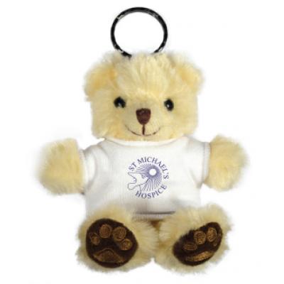 Image of Bear Keyrings with White T Shirt