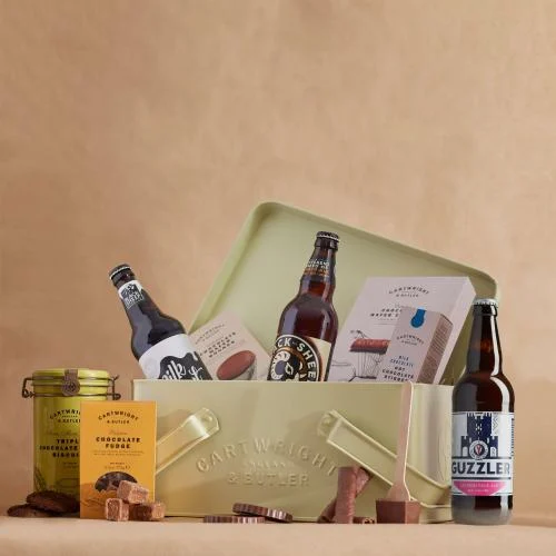 Chocolate and beer hamper