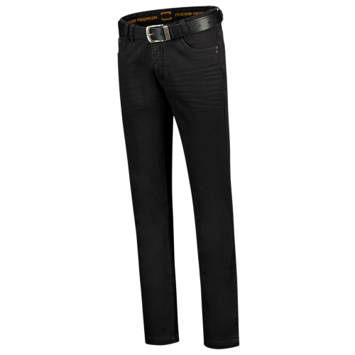 black stretch jeans