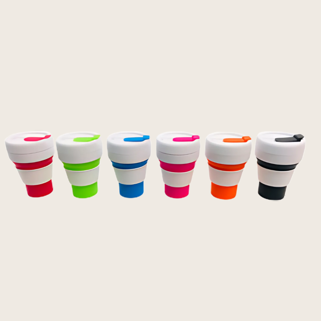 Collapsible cup.