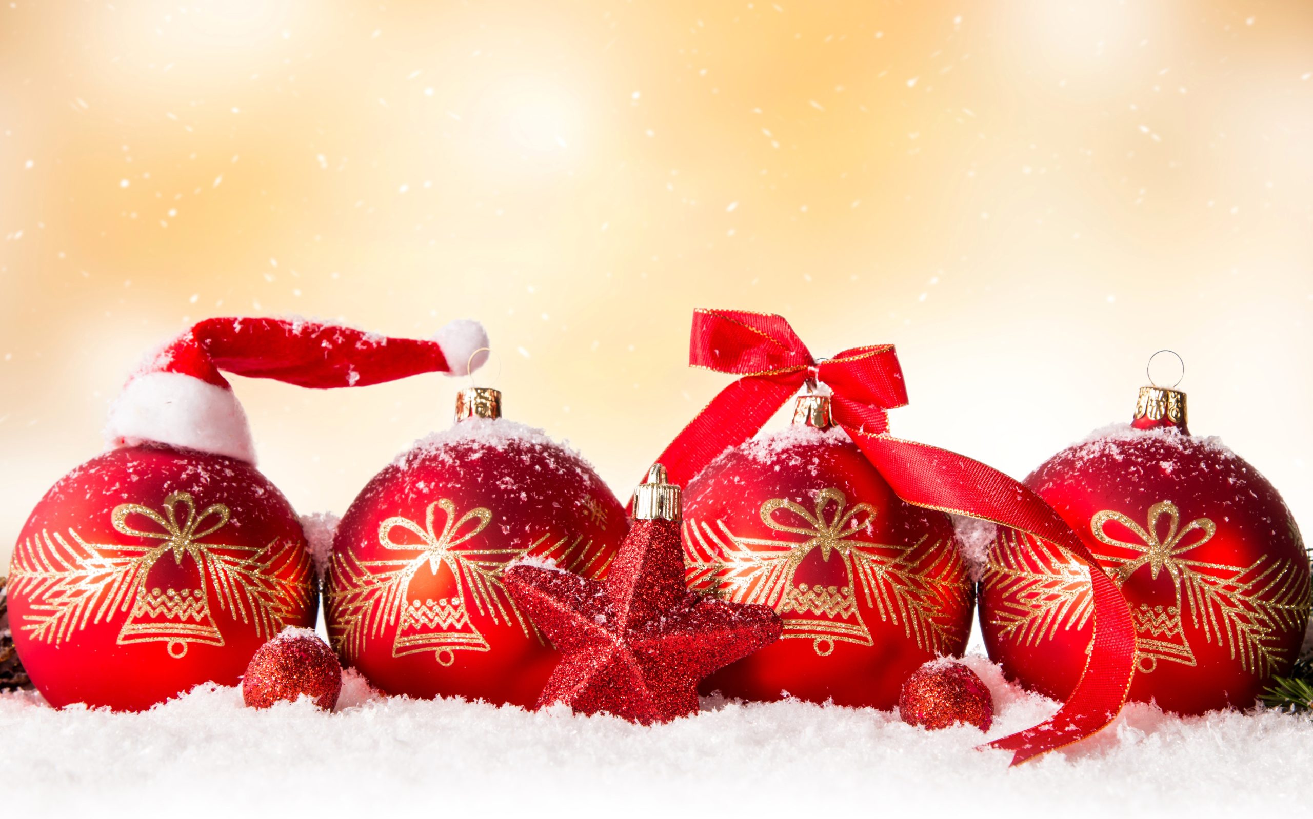 A row of Branded baubles suitable for corporate gifting or staff packs.