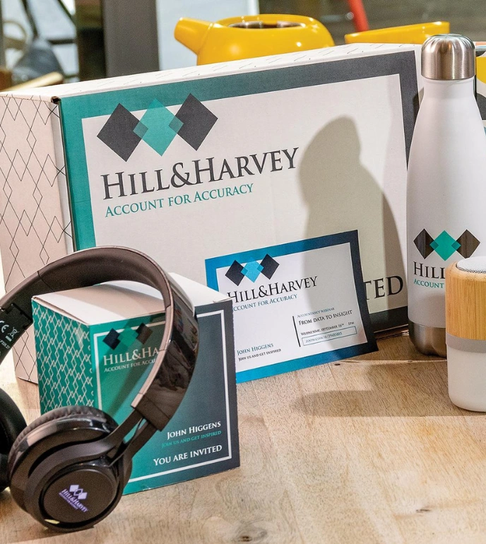 HILL & HARVEY BRANDED MERCHANDISE
